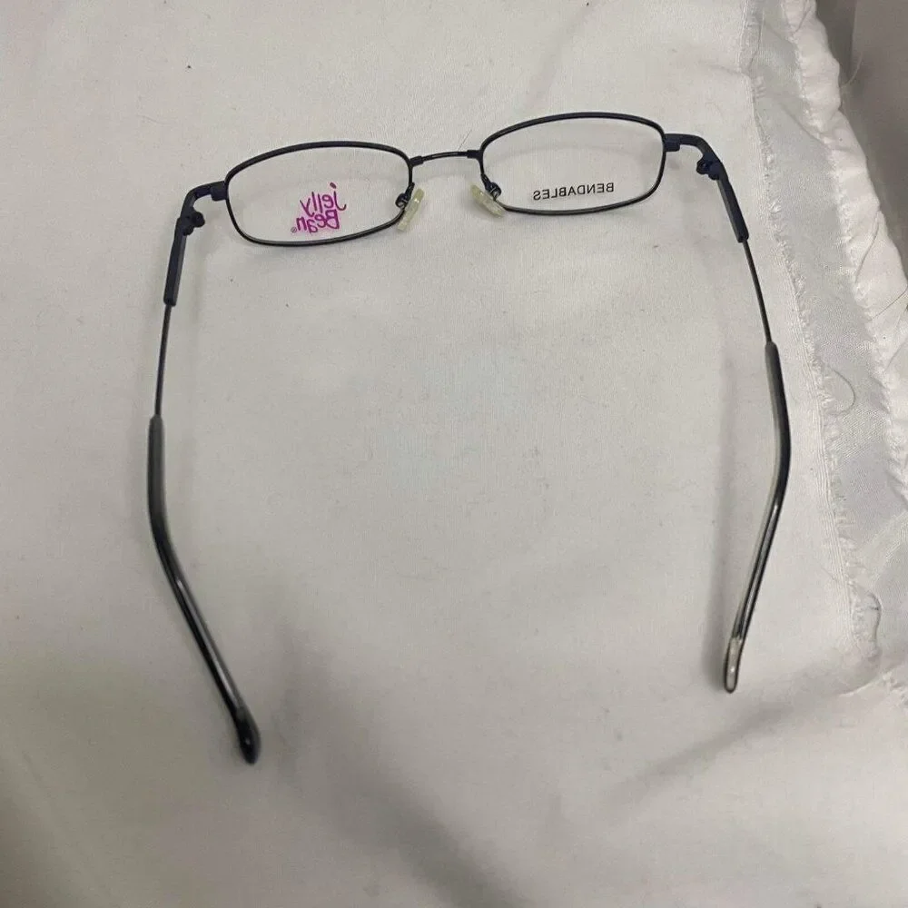 #5284 Jelly Bean CHILD Bendables Black Eyewear Frames 44-17-130